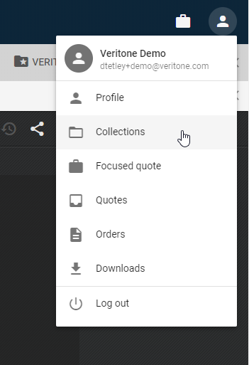 How do I search for a specific collection?