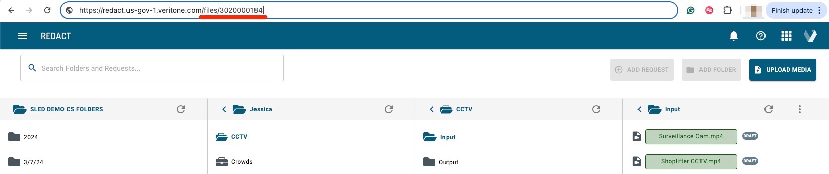 How to Review an File Using a Unique File Identifier (TDO)
