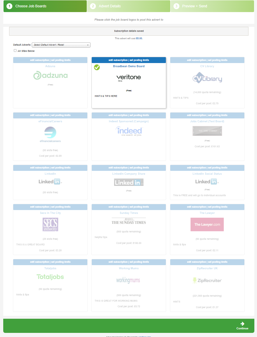 ATS Cornerstone (on demand) Posting Process
