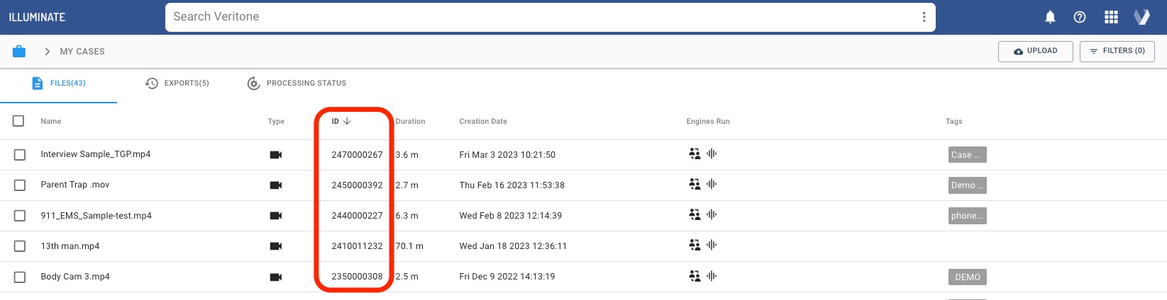 How to Locate a File Using the File ID (TDO)