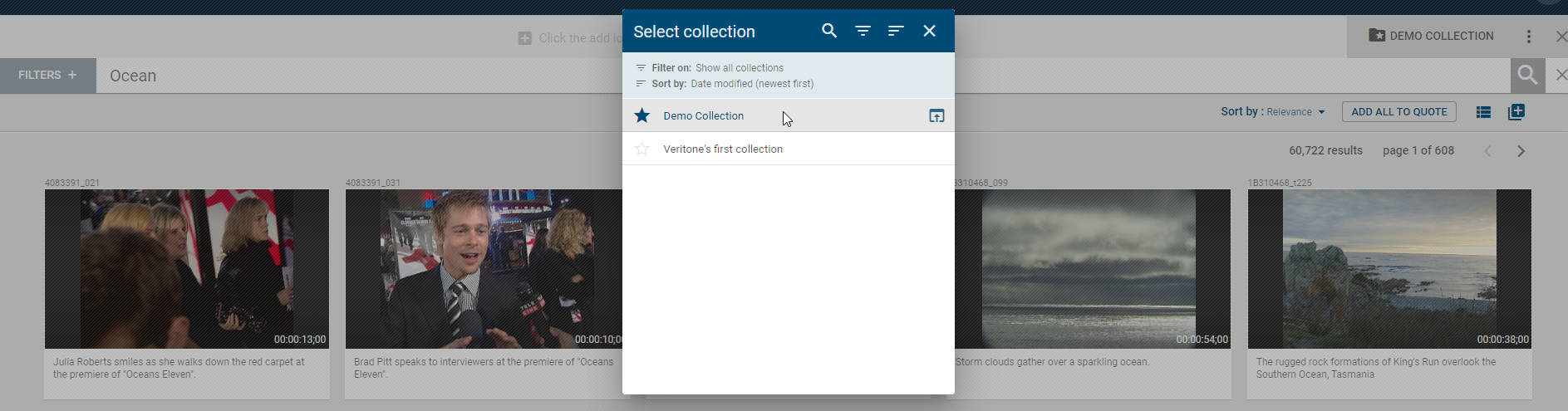 Using collections