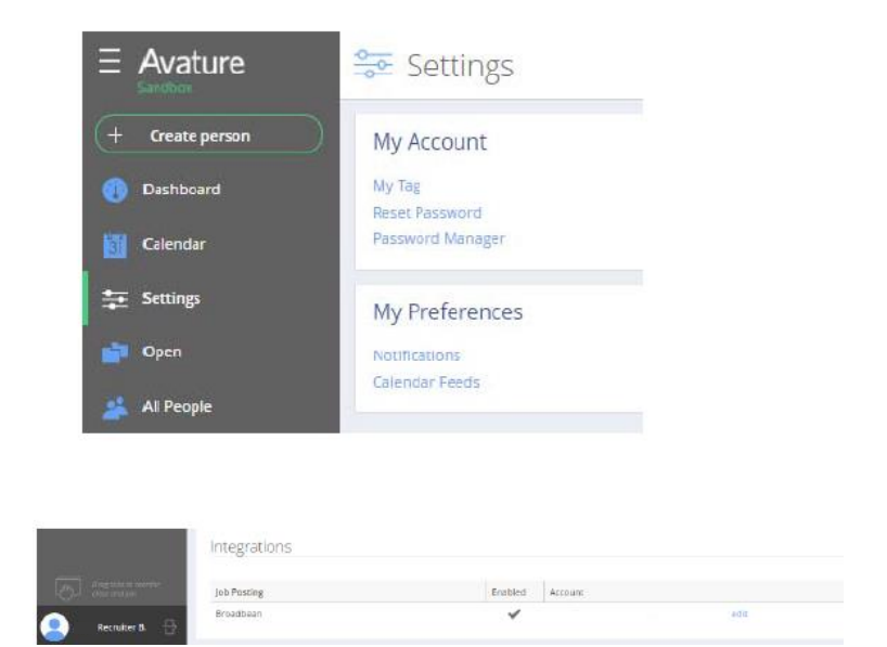 ATS - Avature Posting Process