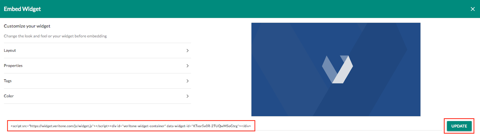 Share Mentions and Collections Through Widgets
