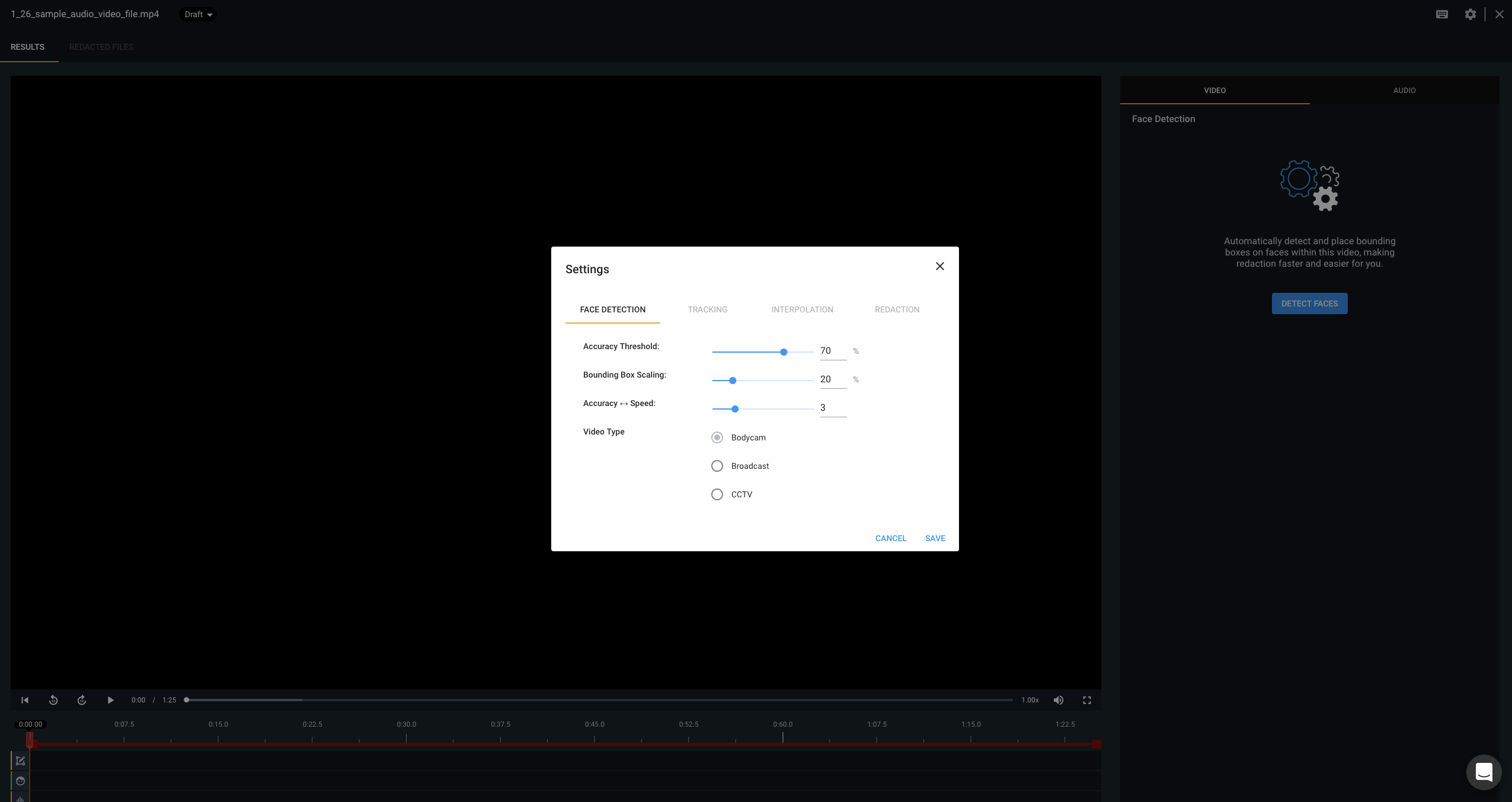 Veritone Redact: Release Notes - June 2019