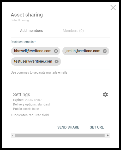 How a basic share is created