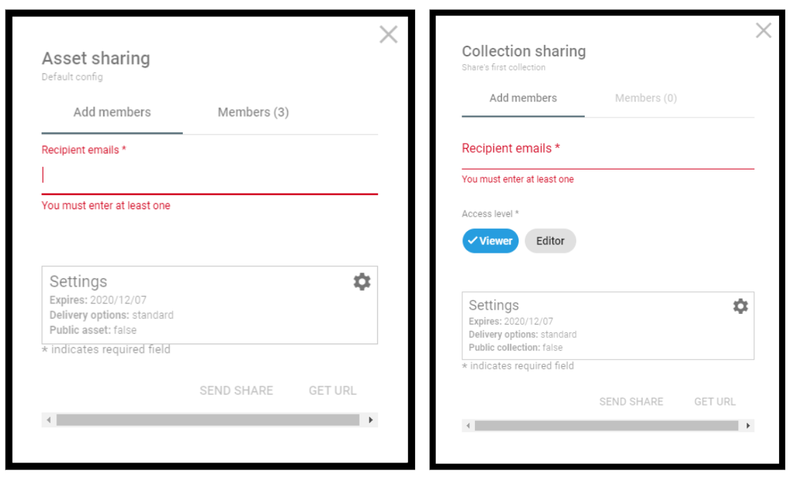 How a basic share is created