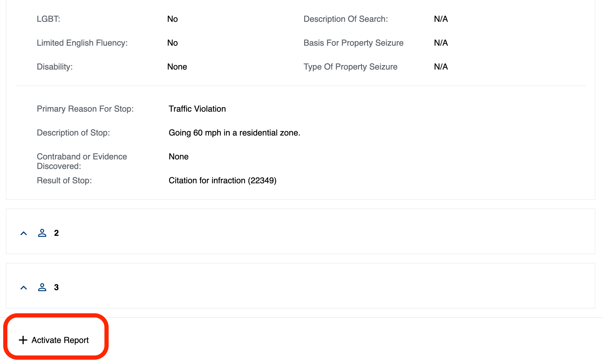 Removing Reports & Activating Removed Reports