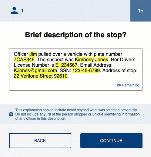 Veritone Contact: PII Detection