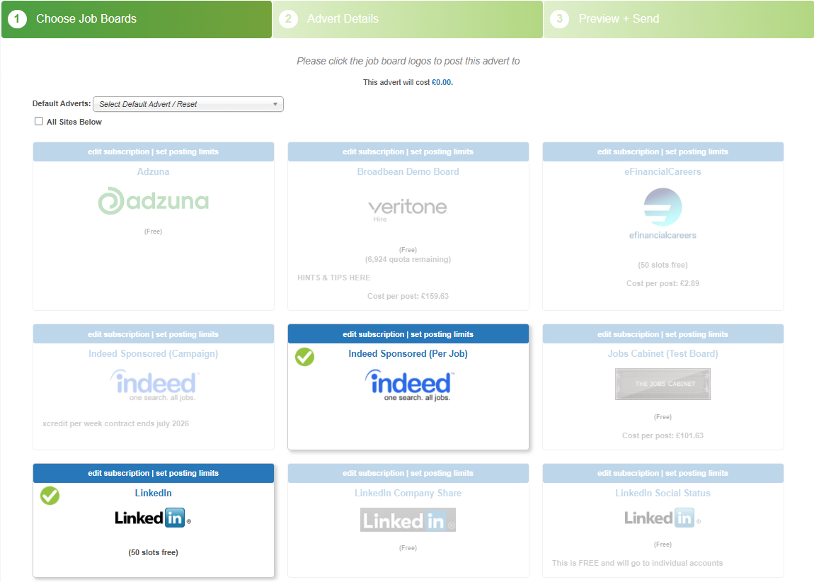 Sync (Import) Posting Process