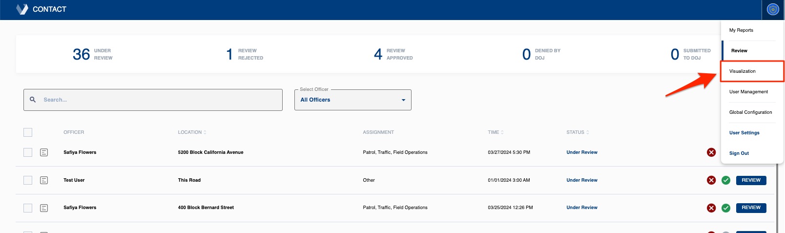 Exporting Data from Veritone Contact