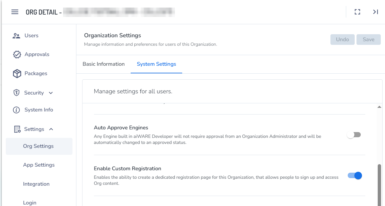 Enable Customer Registration