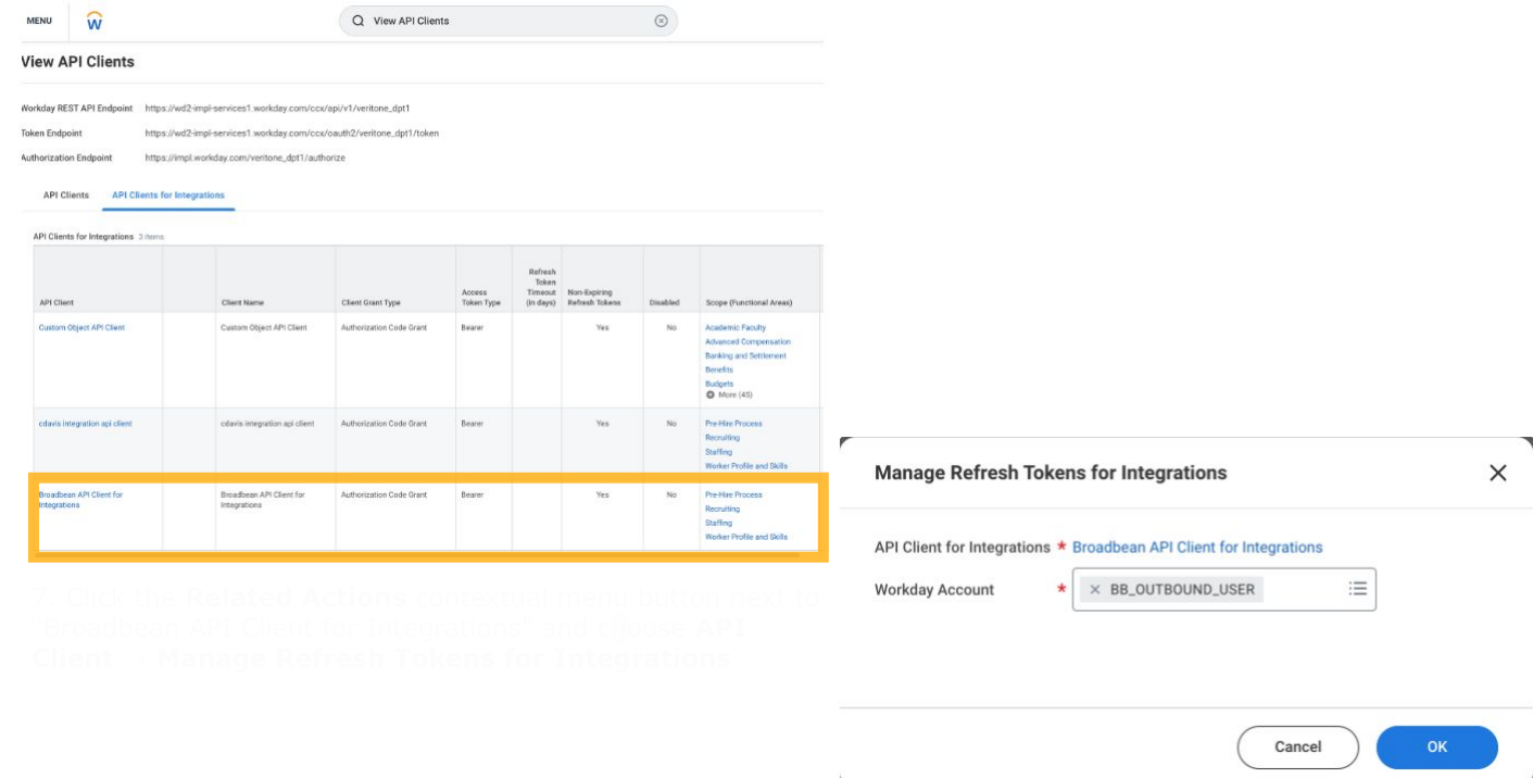 How to set up Workday OAuth