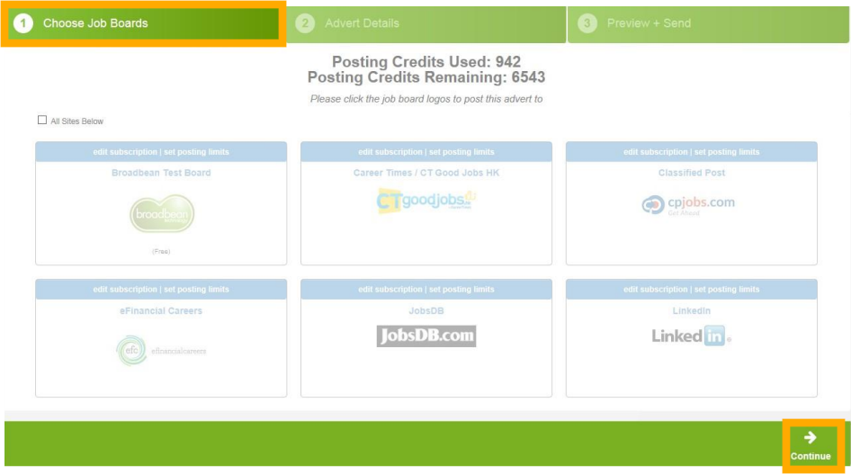 Basic 3 step Apply Online Posting Process