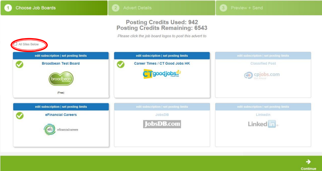 Basic 3 step Apply Online Posting Process