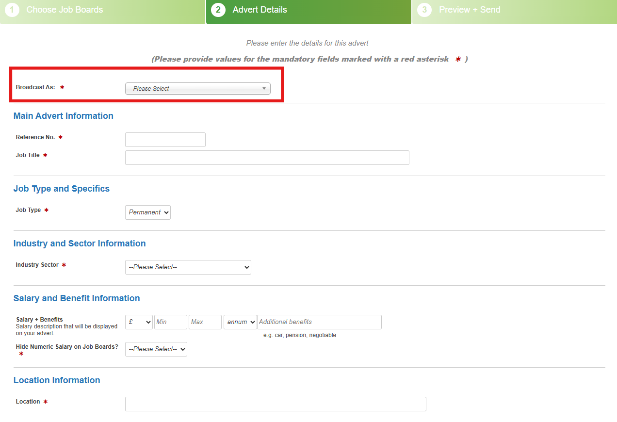 ATS - Oracle Recruiting Cloud Posting Process (ORC)