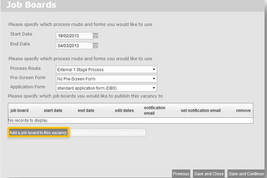ATS Engage Posting Process