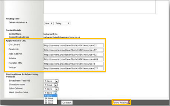ATS Engage Posting Process