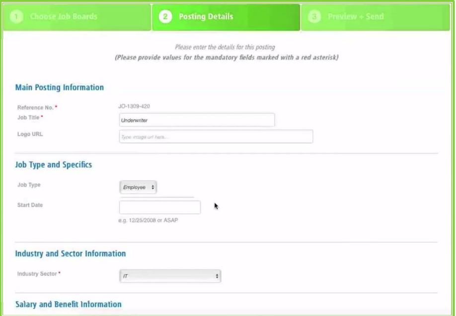 ATS - Jobscience Posting Process