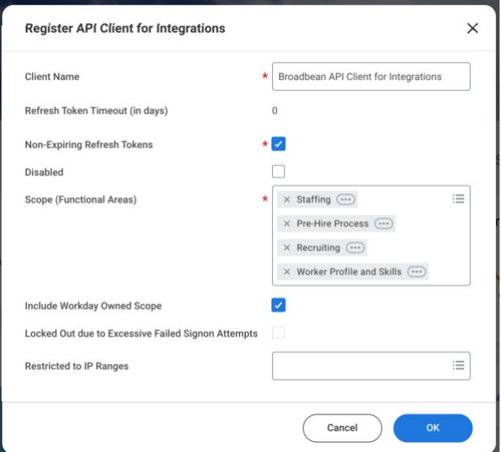 Comment configurer l'authentification OAuth dans Workday