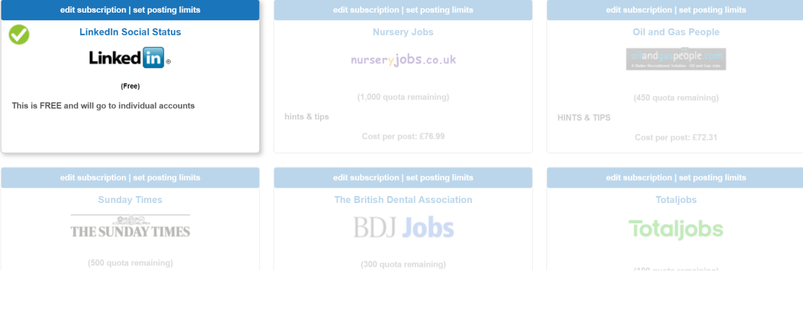 How can I activate my own LinkedIn Social Status?