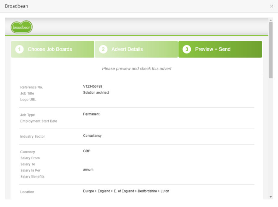 ATS - Applied Posting Process