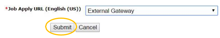 ATS Kenexa Posting Process