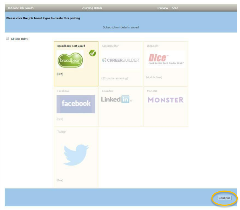ATS Kenexa Posting Process