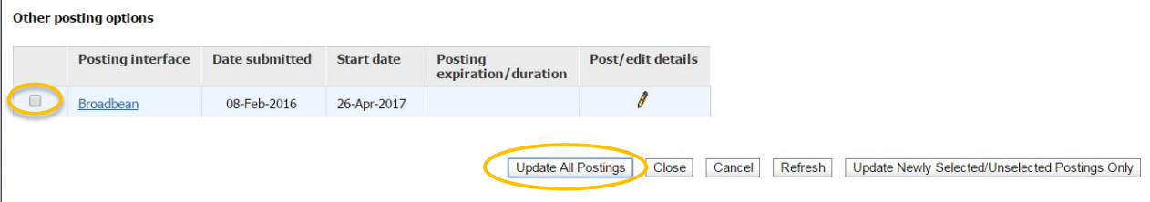 ATS Kenexa Posting Process