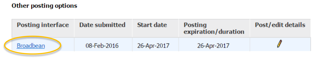 ATS Kenexa Posting Process