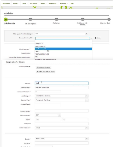 ATS - TribePad Posting Process