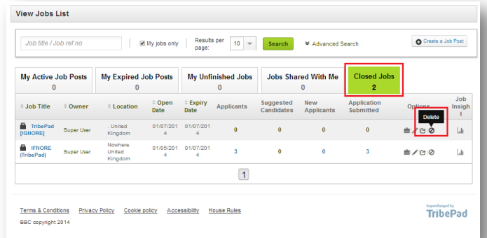 ATS - TribePad Posting Process