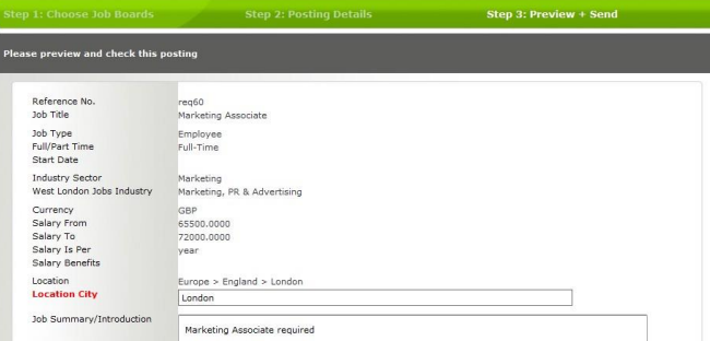 ATS - Changeworknow Posting Process