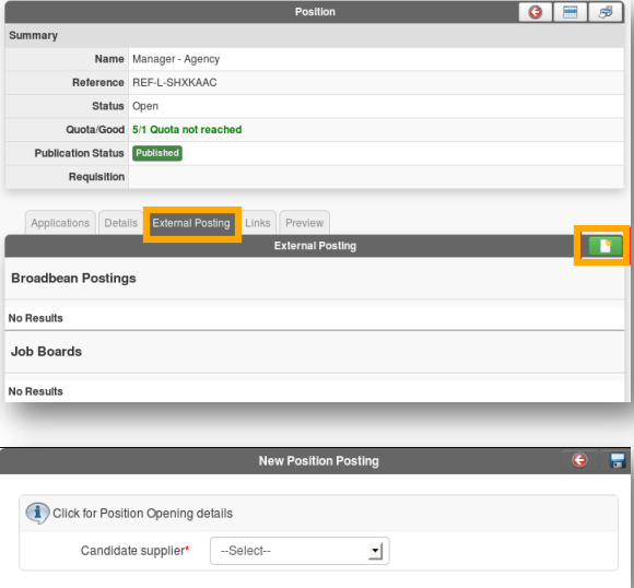 ATS - Changeworknow Posting Process
