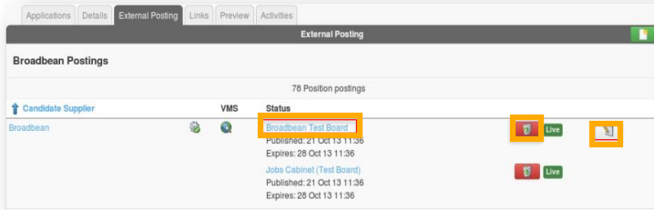 ATS - Changeworknow Posting Process