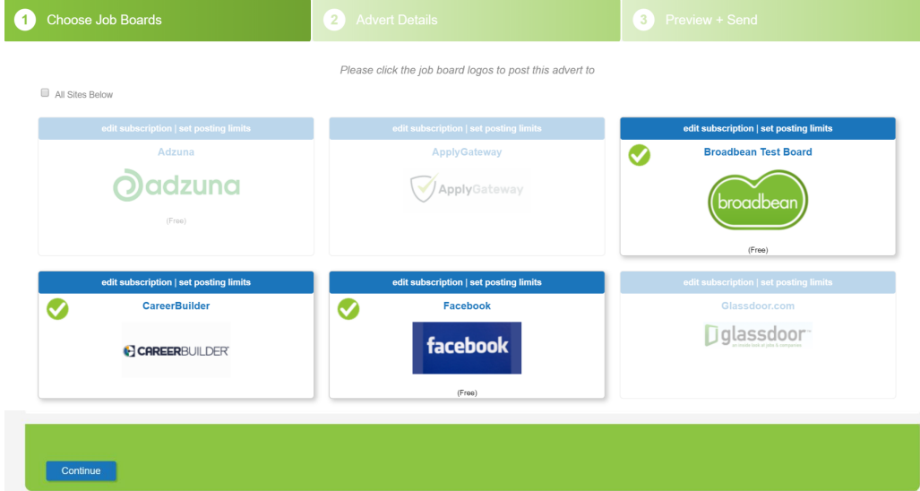 ATS PeopleFluent posting process